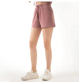 Sharp Focus Wide Loose Yoga Shorts for Women's Fitness
