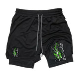 Sharp Focus 2 in 1 Running Shorts for Men Gym