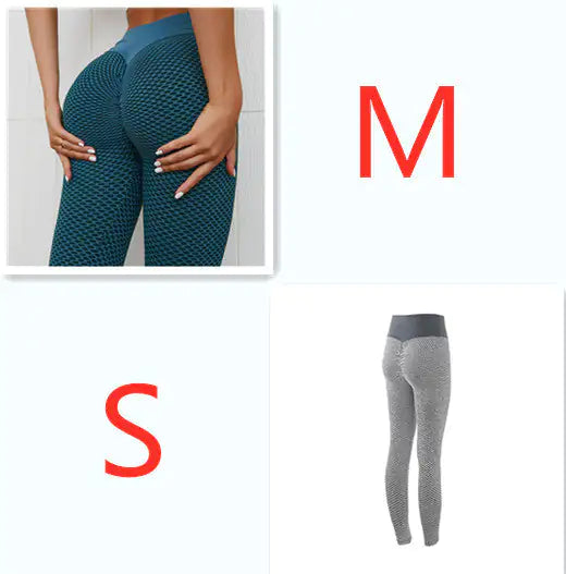 Sharp Focus Leggings Fitness Yoga Pants Women's Seamless High Waist Breathable Gym Leggings