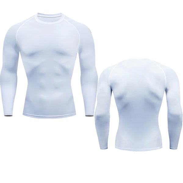 Sharp Focus Men's Running Compression Shirt