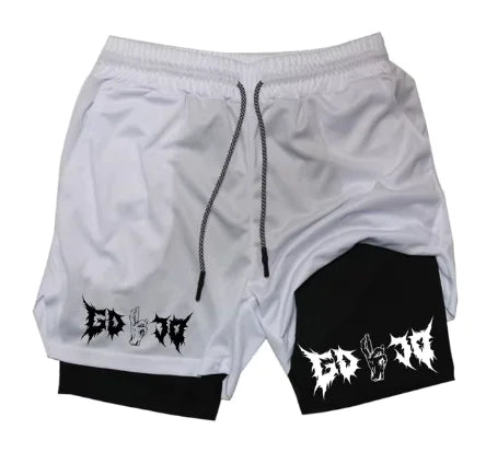 Sharp Focus 2 in 1 Running Shorts for Men Gym