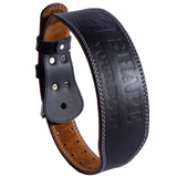 Sharp Focus Leather Weightlifting Belt for Men & Women, Adjustable