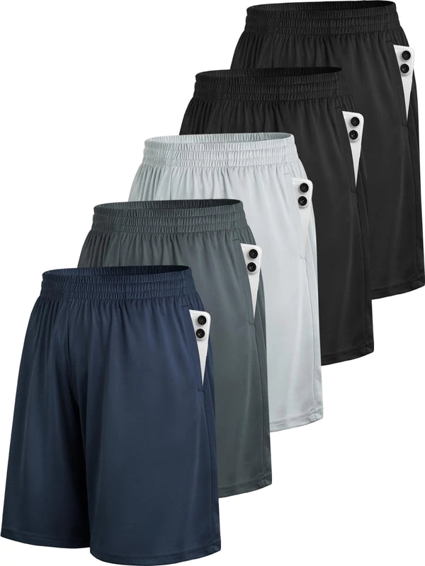 Sharp Focus Mens Shorts Basketball Workout Gym Shorts Men with Pockets Mens Athletic Shorts Quick Dry Running Shorts for Men 5A3XL