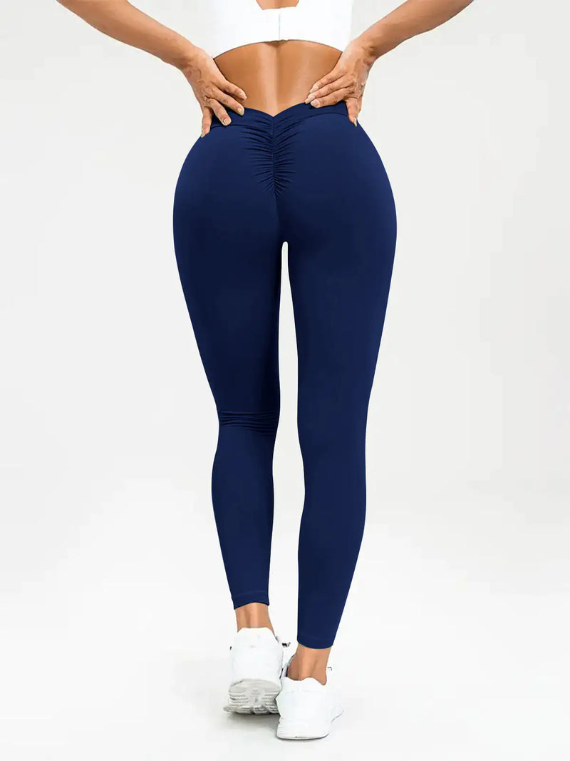 Sharp Focus Women's Yoga Pants High Waist Lift High Elastic Tight Fitness Trousers