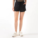 Sharp Focus Wide Loose Yoga Shorts for Women's Fitness
