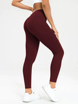 Sharp Focus Women's Yoga Pants High Waist Lift High Elastic Tight Fitness Trousers