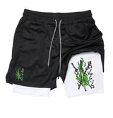 Sharp Focus 2 in 1 Running Shorts for Men Gym