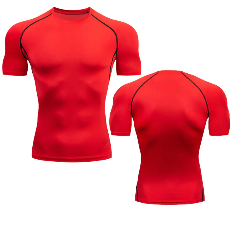 Sharp Focus Men's Running Compression Shirt