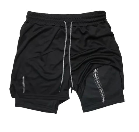 Sharp Focus 2 in 1 Running Shorts for Men Gym