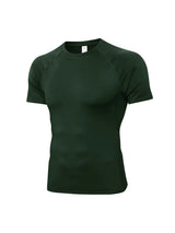 Sharp Focus Mens Compression Shirt Short Sleeve Athletic Compression Shirt Men Cool Dry Workout Gym T Shirt Undershirts Running Tops