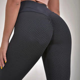 Sharp Focus Leggings Fitness Yoga Pants Women's Seamless High Waist Breathable Gym Leggings