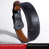 Sharp Focus Leather Weightlifting Belt for Men & Women, Adjustable