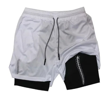 Sharp Focus 2 in 1 Running Shorts for Men Gym
