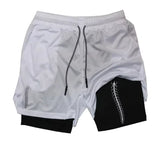 Sharp Focus 2 in 1 Running Shorts for Men Gym