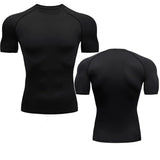 Sharp Focus Men's Running Compression Shirt