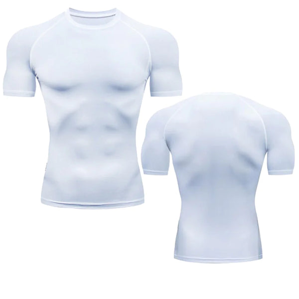 Sharp Focus Men's Running Compression Shirt