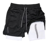 Sharp Focus 2 in 1 Running Shorts for Men Gym
